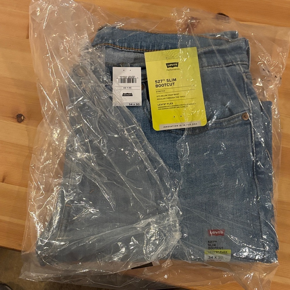 Levi's Blue 527 Bootcut Denim
